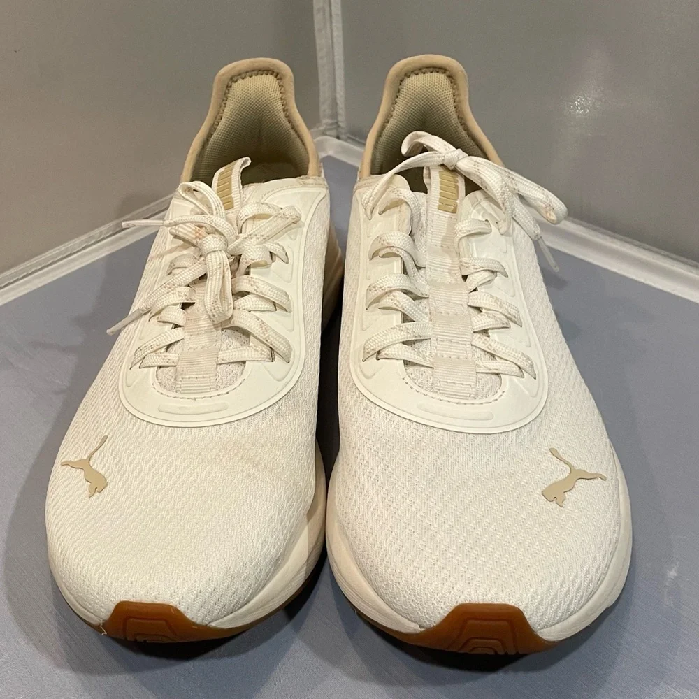 EUC Puma 9 Women’s Softride Sophia Vital
Women's Running Shoes White Almond $70! - Picture 2 of 14